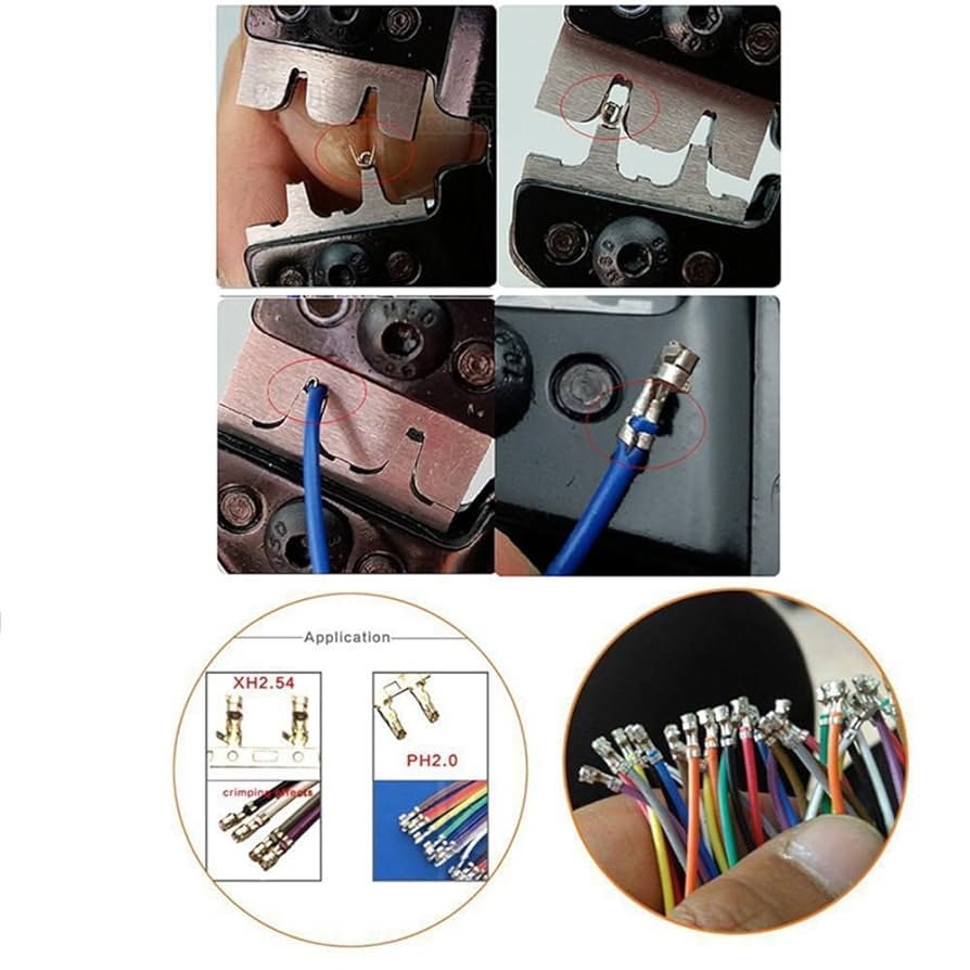 Bencher クロームキー 1/4インチジャック 900pcs 2.54mm JST-XH 2 3 4 5 6 7 8 10 Pin housing and Male